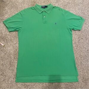 Ralph Lauren Men's Polo Shirt in Vibrant Green